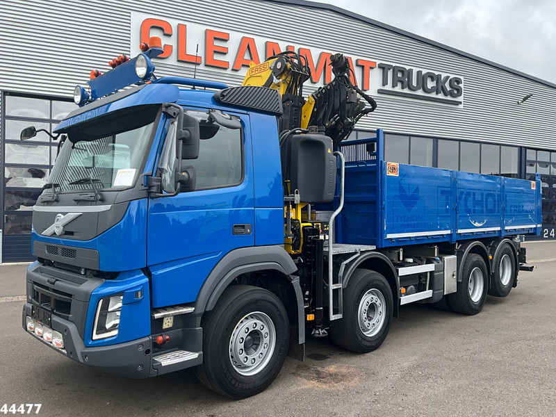Volvo FMX 540 8x4 Euro 6 Fassi 36 Tonmeter laadkraan - Savivartis sunkvežimis, Sunkvežimis su kranu: foto 4 Volvo FMX 540 8x4 Euro 6 Fassi 36 Tonmeter laadkraan - Savivartis sunkvežimis, Sunkvežimis su kranu: foto 4