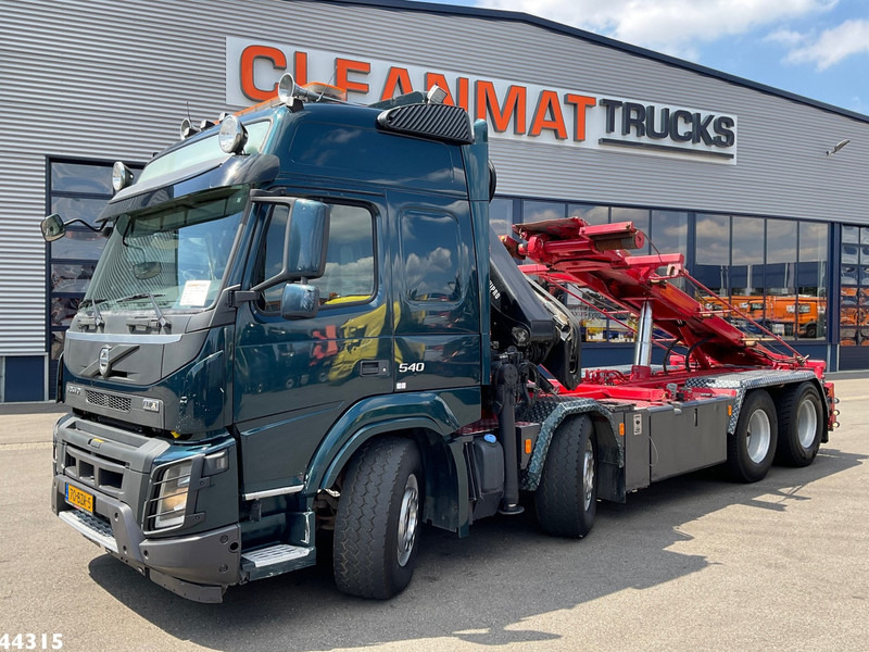 Volvo FMX 540 8x4 Euro 6 Hiab 28 Tonmeter laadkraan - Sunkvežimis - kabelių sistema, Sunkvežimis su kranu: foto 2 Volvo FMX 540 8x4 Euro 6 Hiab 28 Tonmeter laadkraan - Sunkvežimis - kabelių sistema, Sunkvežimis su kranu: foto 2