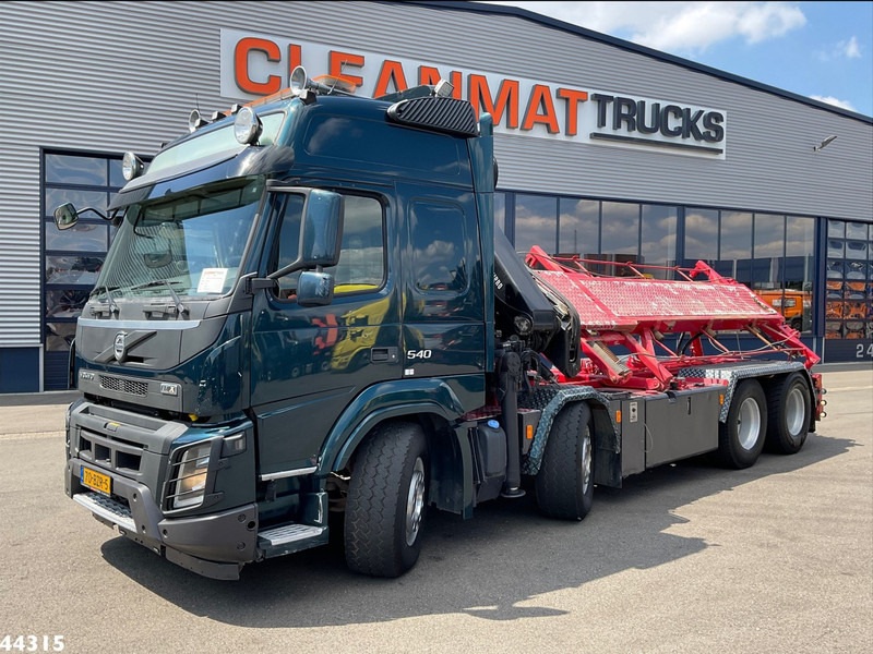 Volvo FMX 540 8x4 Euro 6 Hiab 28 Tonmeter laadkraan - Sunkvežimis - kabelių sistema, Sunkvežimis su kranu: foto 3 Volvo FMX 540 8x4 Euro 6 Hiab 28 Tonmeter laadkraan - Sunkvežimis - kabelių sistema, Sunkvežimis su kranu: foto 3