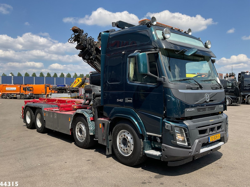 Volvo FMX 540 8x4 Euro 6 Hiab 28 Tonmeter laadkraan - Sunkvežimis - kabelių sistema, Sunkvežimis su kranu: foto 5 Volvo FMX 540 8x4 Euro 6 Hiab 28 Tonmeter laadkraan - Sunkvežimis - kabelių sistema, Sunkvežimis su kranu: foto 5