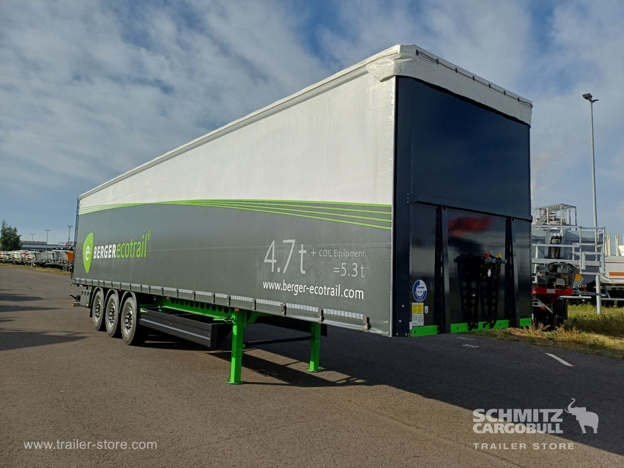 BERGER Auflieger Curtainsider Standard - Tentinė puspriekabė: foto 1 BERGER Auflieger Curtainsider Standard - Tentinė puspriekabė: foto 1