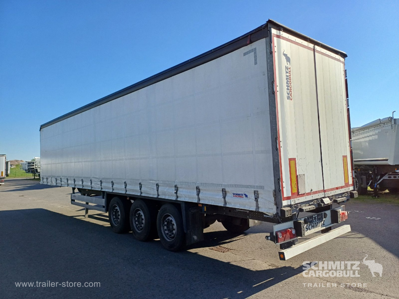 Tentinė puspriekabė SCHMITZ Auflieger Curtainsider Standard: foto 8