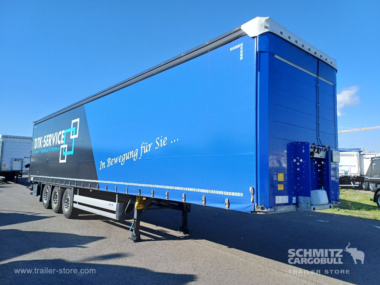 SCHMITZ Auflieger Curtainsider Standard - Tentinė puspriekabė: foto 1 SCHMITZ Auflieger Curtainsider Standard - Tentinė puspriekabė: foto 1