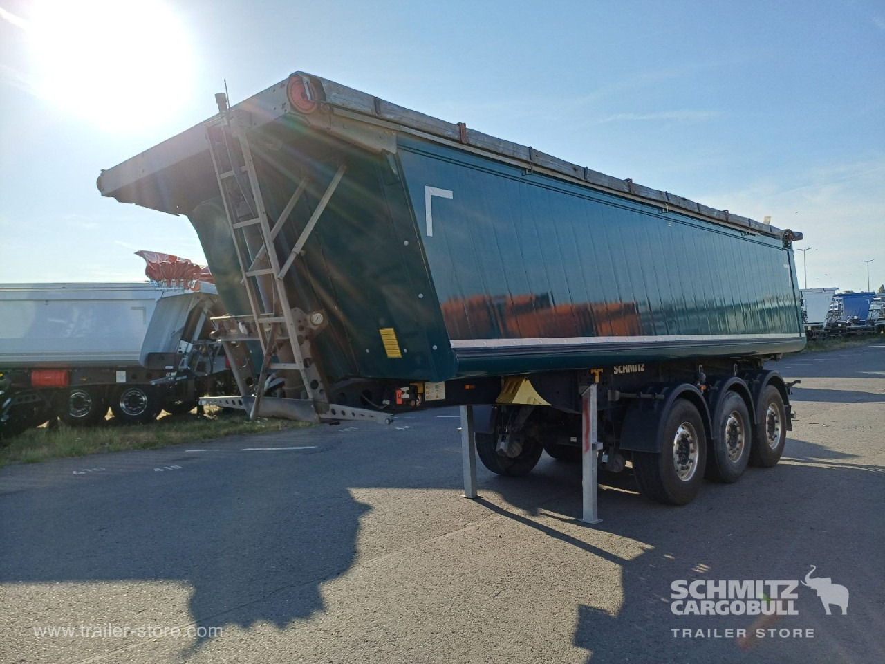 Savivartis puspriekabė SCHMITZ Auflieger Kipper Alukastenmulde 27m³: foto 7