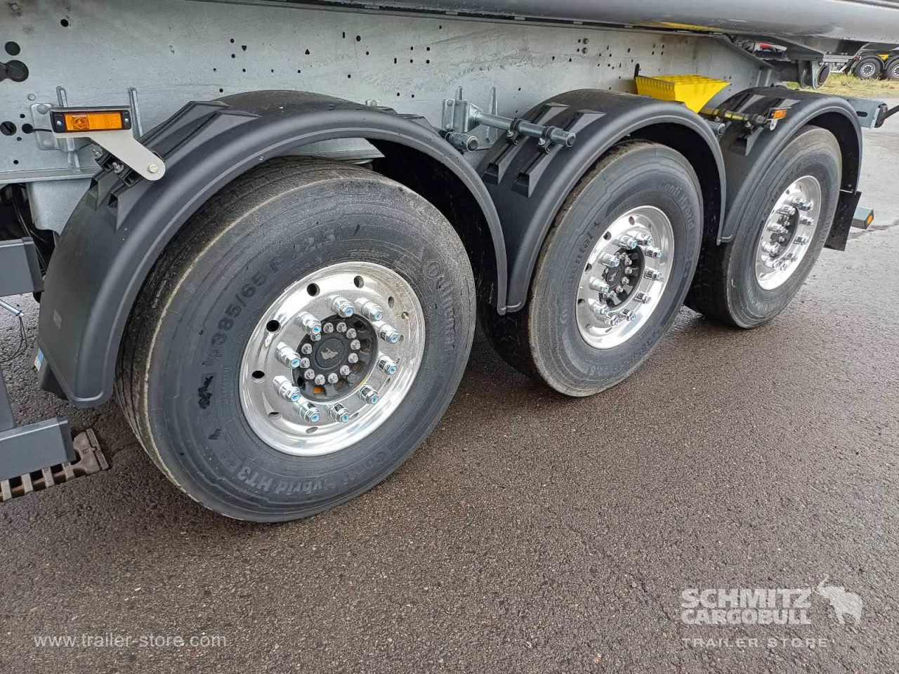 SCHMITZ Auflieger Kipper Alukastenmulde 29m³ - Savivartis puspriekabė: foto 3 SCHMITZ Auflieger Kipper Alukastenmulde 29m³ - Savivartis puspriekabė: foto 3