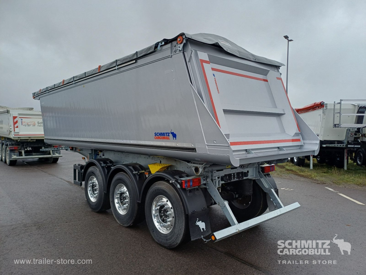 SCHMITZ Auflieger Kipper Alukastenmulde 29m³ - Savivartis puspriekabė: foto 5 SCHMITZ Auflieger Kipper Alukastenmulde 29m³ - Savivartis puspriekabė: foto 5