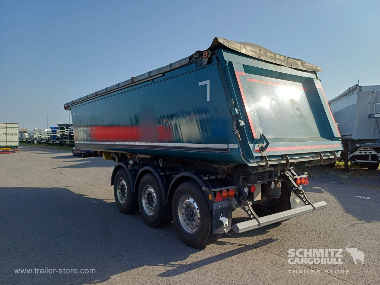 SCHMITZ Auflieger Kipper Stahlrundmulde 27m³ - Savivartis puspriekabė: foto 5 SCHMITZ Auflieger Kipper Stahlrundmulde 27m³ - Savivartis puspriekabė: foto 5