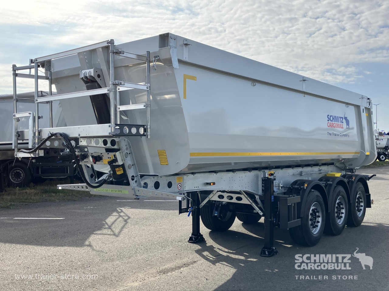 SCHMITZ Auflieger Kipper Stahlrundmulde 29m³ - Savivartis puspriekabė: foto 5 SCHMITZ Auflieger Kipper Stahlrundmulde 29m³ - Savivartis puspriekabė: foto 5