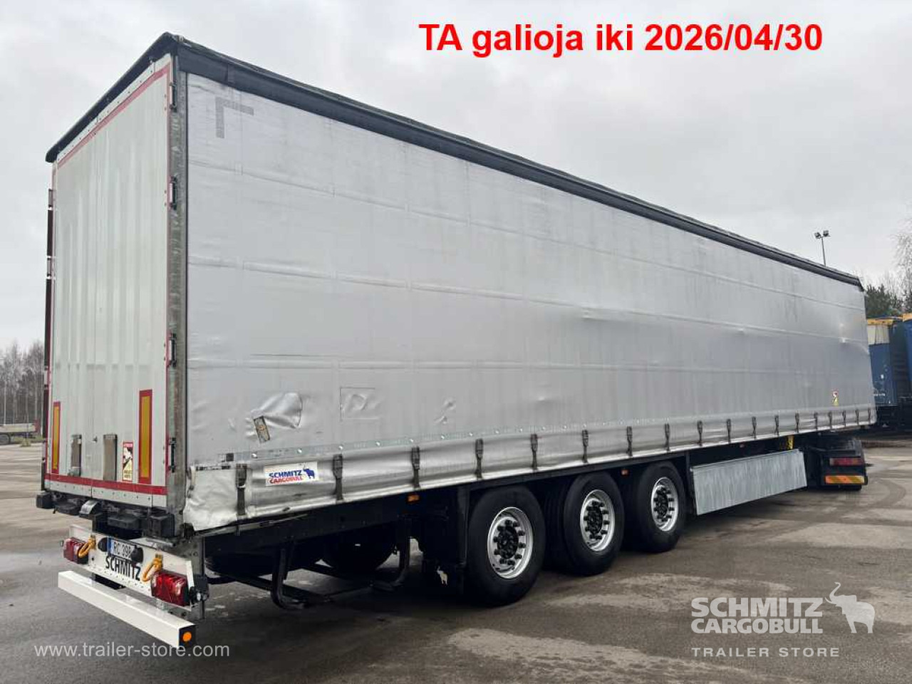 SCHMITZ Curtainsider Standard - Tentinė puspriekabė: foto 1 SCHMITZ Curtainsider Standard - Tentinė puspriekabė: foto 1