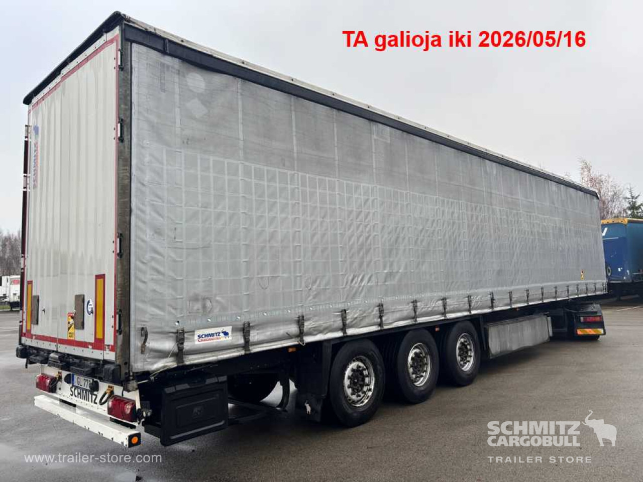 SCHMITZ Curtainsider Standard - Tentinė puspriekabė: foto 1 SCHMITZ Curtainsider Standard - Tentinė puspriekabė: foto 1