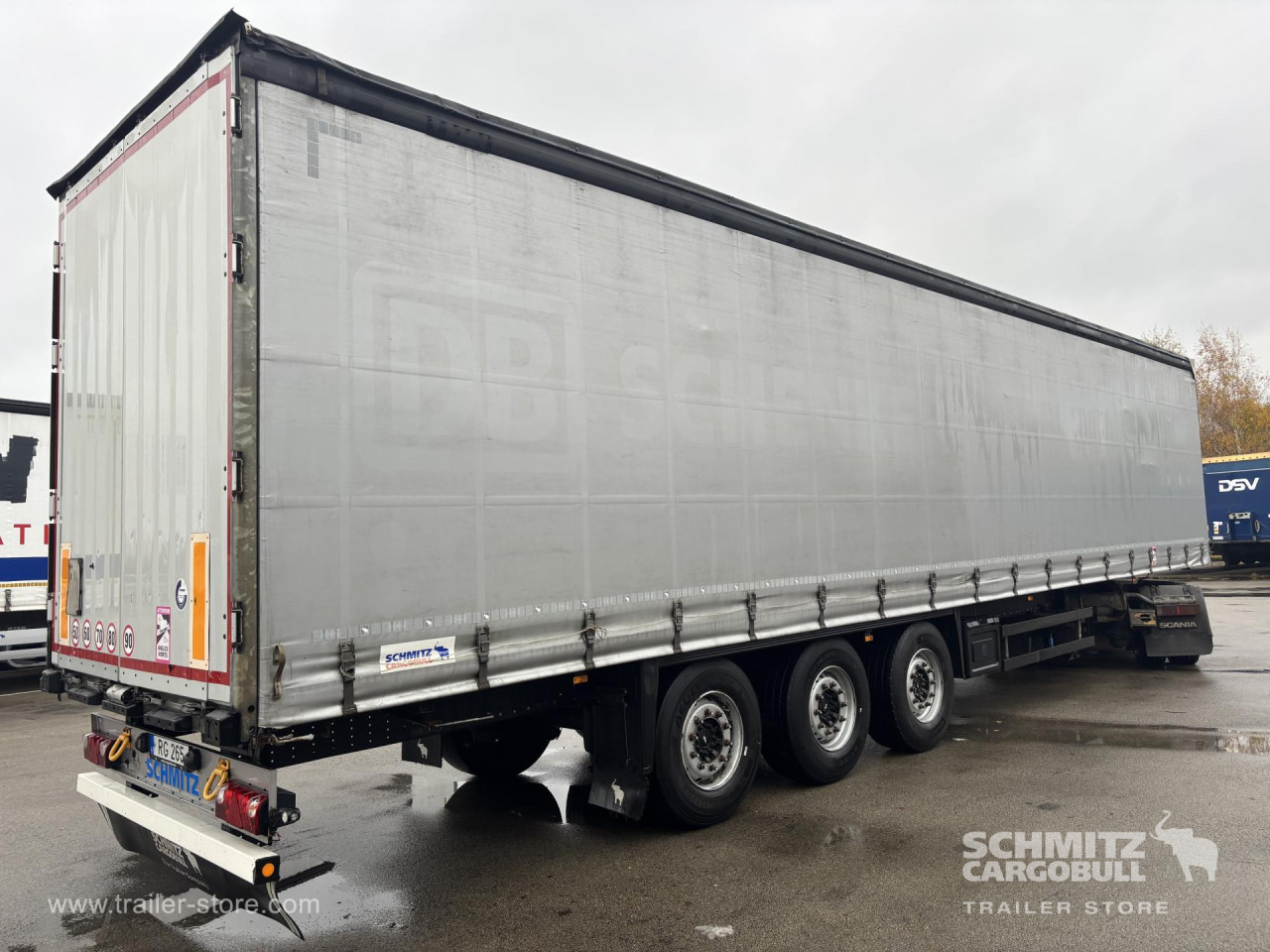 SCHMITZ Curtainsider Standard - Tentinė puspriekabė: foto 1 SCHMITZ Curtainsider Standard - Tentinė puspriekabė: foto 1