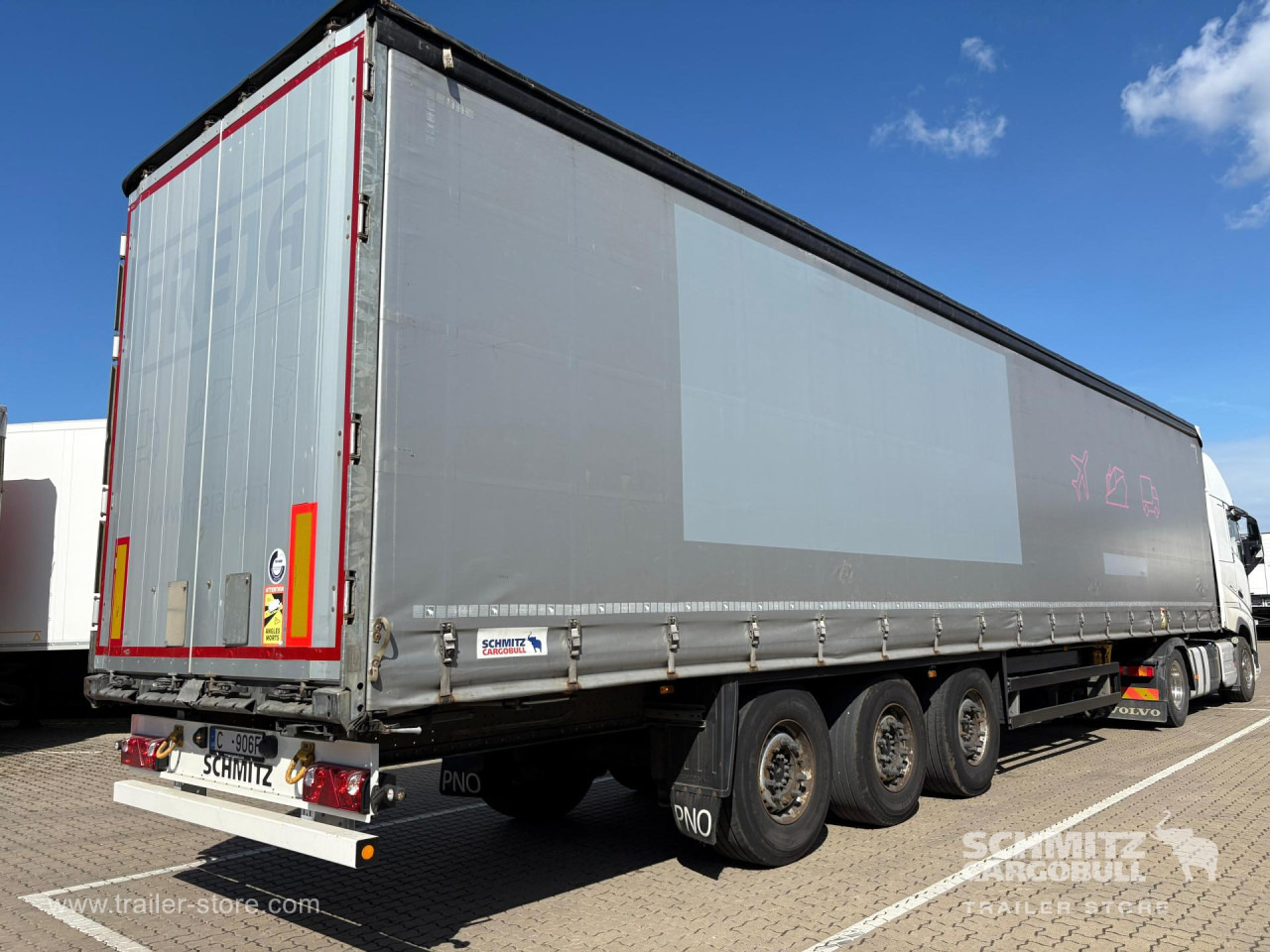SCHMITZ Curtainsider Standard - Tentinė puspriekabė: foto 1 SCHMITZ Curtainsider Standard - Tentinė puspriekabė: foto 1