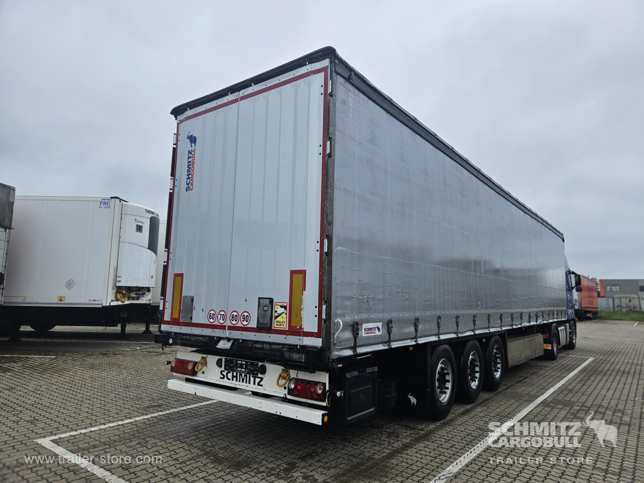 Tentinė puspriekabė SCHMITZ Curtainsider Standard: foto 1