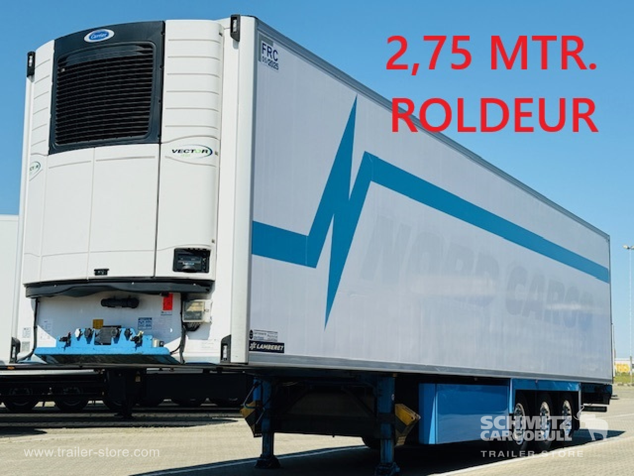 LAMBERET Oplegger Vries Standard Double deck Roller shutter - Izoterminis puspriekabė: foto 1 LAMBERET Oplegger Vries Standard Double deck Roller shutter - Izoterminis puspriekabė: foto 1