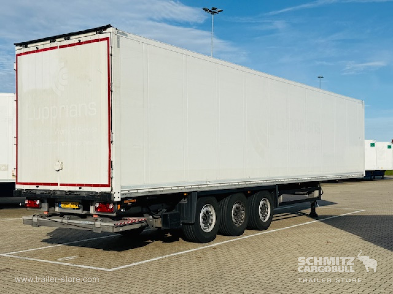 SCHMITZ Oplegger Kasten Standard Taillift - Furgonas puspriekabė: foto 1 SCHMITZ Oplegger Kasten Standard Taillift - Furgonas puspriekabė: foto 1