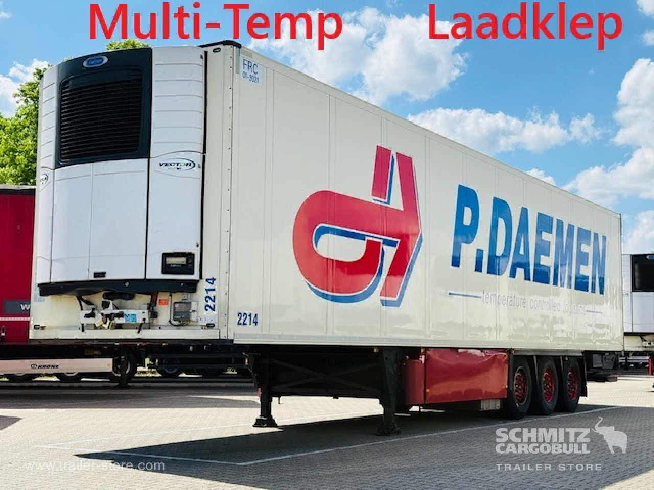 SCHMITZ Oplegger Vries Multitemp Taillift - Izoterminis puspriekabė: foto 1 SCHMITZ Oplegger Vries Multitemp Taillift - Izoterminis puspriekabė: foto 1