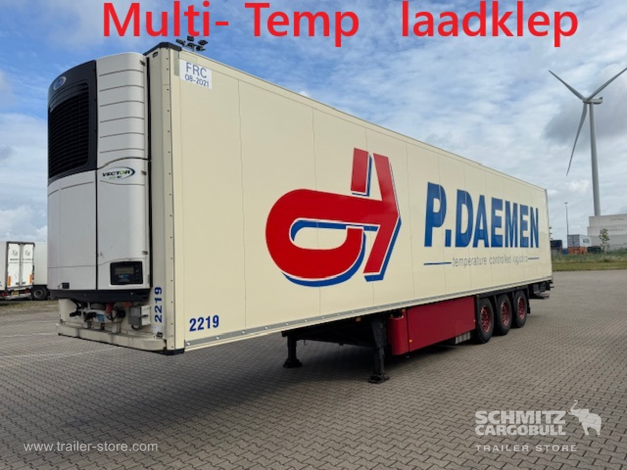 SCHMITZ Oplegger Vries Multitemp Taillift - Izoterminis puspriekabė: foto 1 SCHMITZ Oplegger Vries Multitemp Taillift - Izoterminis puspriekabė: foto 1