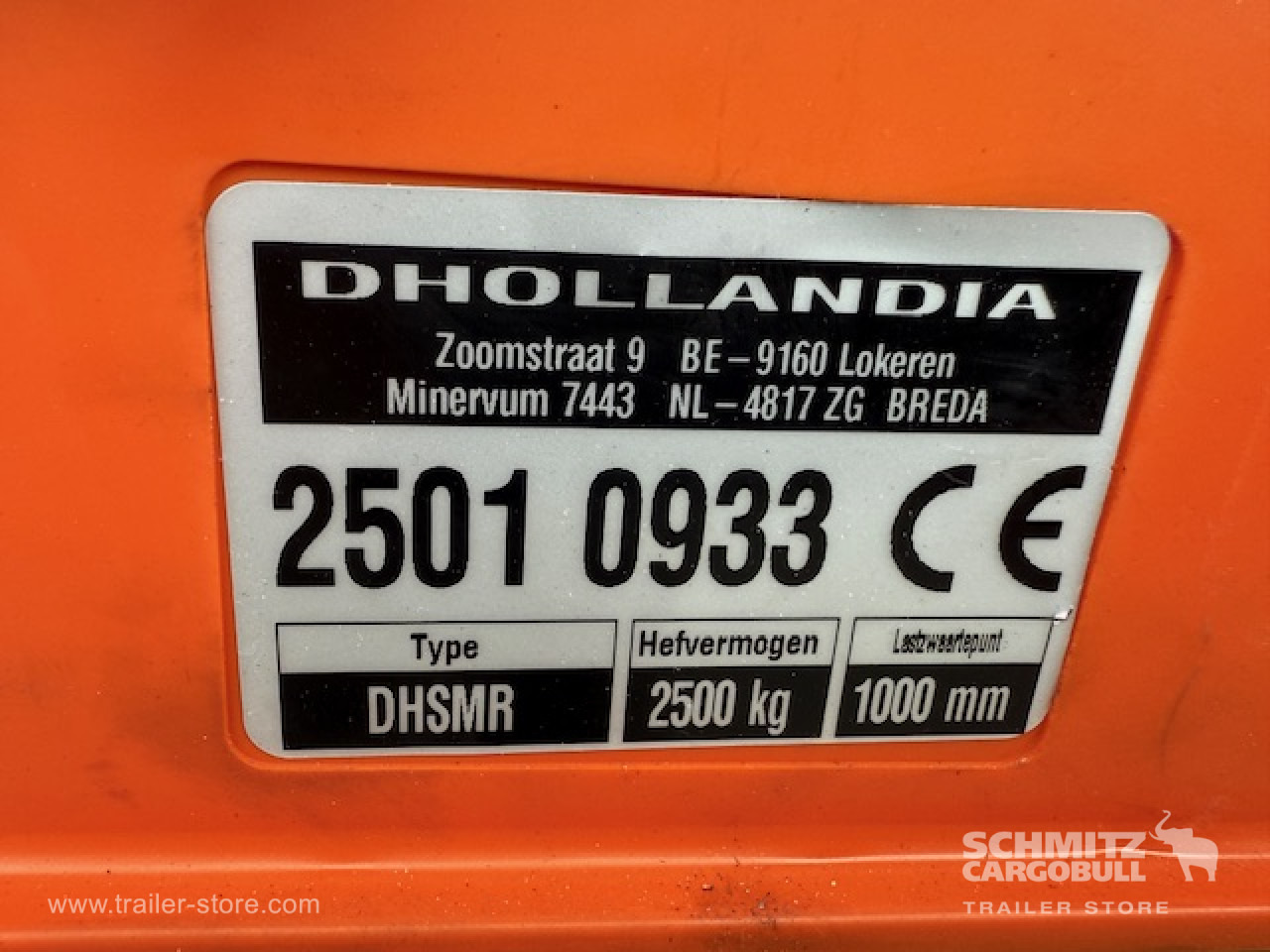 SCHMITZ Oplegger Vries Standard Taillift - Izoterminis puspriekabė: foto 3 SCHMITZ Oplegger Vries Standard Taillift - Izoterminis puspriekabė: foto 3