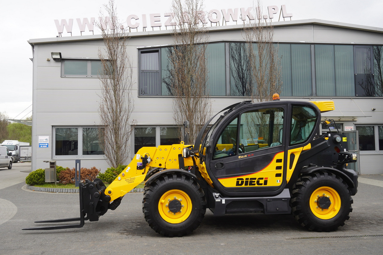 DIECI Zeus 35.10 brand-new telescopic loader / 6 MTH !!! / 10 m reach / 3.5 t - Ratinis krautuvas: foto 4 DIECI Zeus 35.10 brand-new telescopic loader / 6 MTH !!! / 10 m reach / 3.5 t - Ratinis krautuvas: foto 4