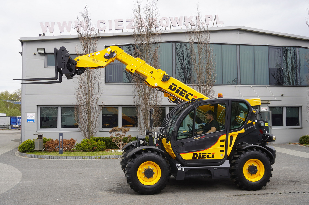 DIECI Zeus 35.10 brand-new telescopic loader / 6 MTH !!! / 10 m reach / 3.5 t - Teleskopinis ratinis krautuvas: foto 1 DIECI Zeus 35.10 brand-new telescopic loader / 6 MTH !!! / 10 m reach / 3.5 t - Teleskopinis ratinis krautuvas: foto 1