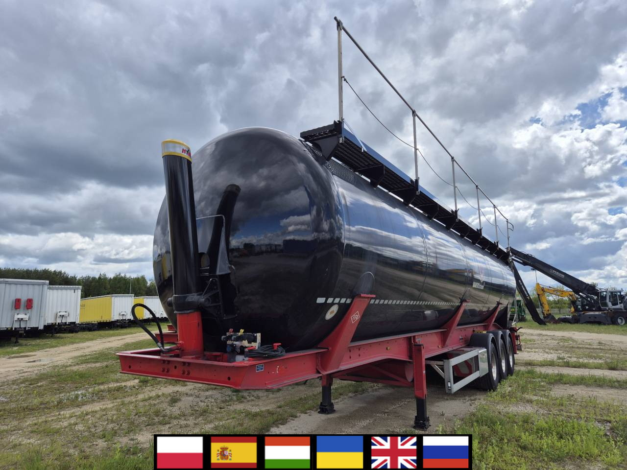 FELDBINDER KIP 66.3 Silo tank / 66 m3 / 2022 / 10 units - Silo cisterna: foto 1 FELDBINDER KIP 66.3 Silo tank / 66 m3 / 2022 / 10 units - Silo cisterna: foto 1