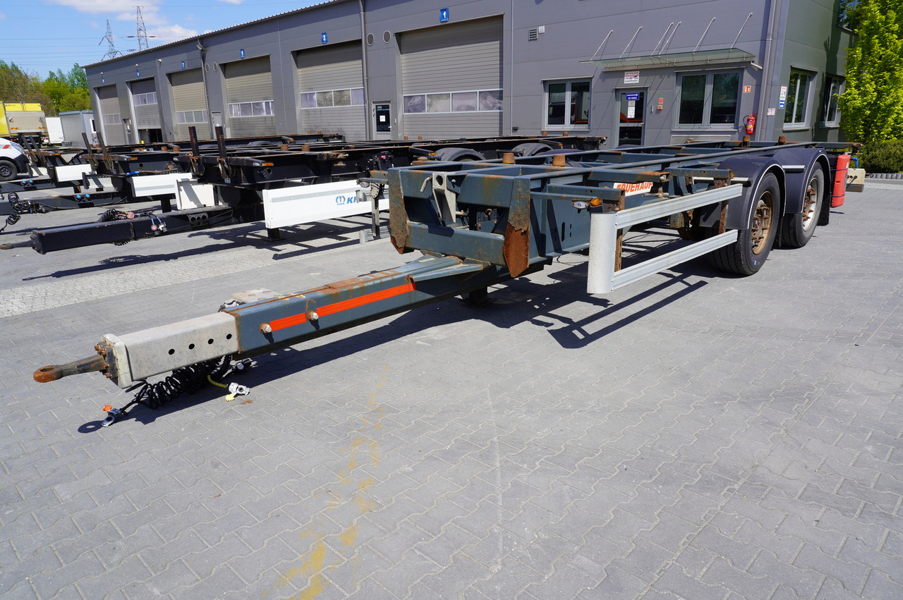 FRUEHAUF BDF / 18 t - Važiuoklės priekaba: foto 1 FRUEHAUF BDF / 18 t - Važiuoklės priekaba: foto 1