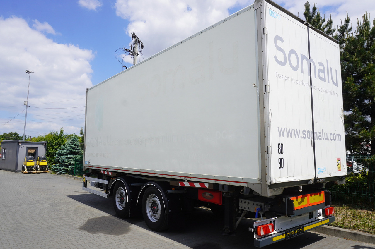 Fruehauf passthrough box trailer 18 EPAL / 2021 / SAF axles - Furgonas priekaba: foto 3 Fruehauf passthrough box trailer 18 EPAL / 2021 / SAF axles - Furgonas priekaba: foto 3