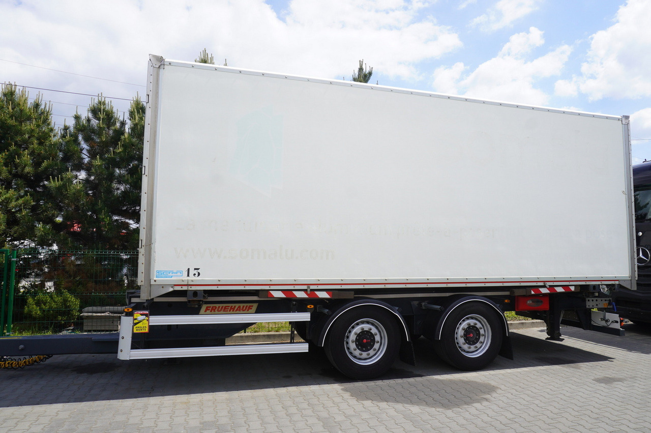 Fruehauf passthrough box trailer 18 EPAL / 2021 / SAF axles - Furgonas priekaba: foto 2 Fruehauf passthrough box trailer 18 EPAL / 2021 / SAF axles - Furgonas priekaba: foto 2