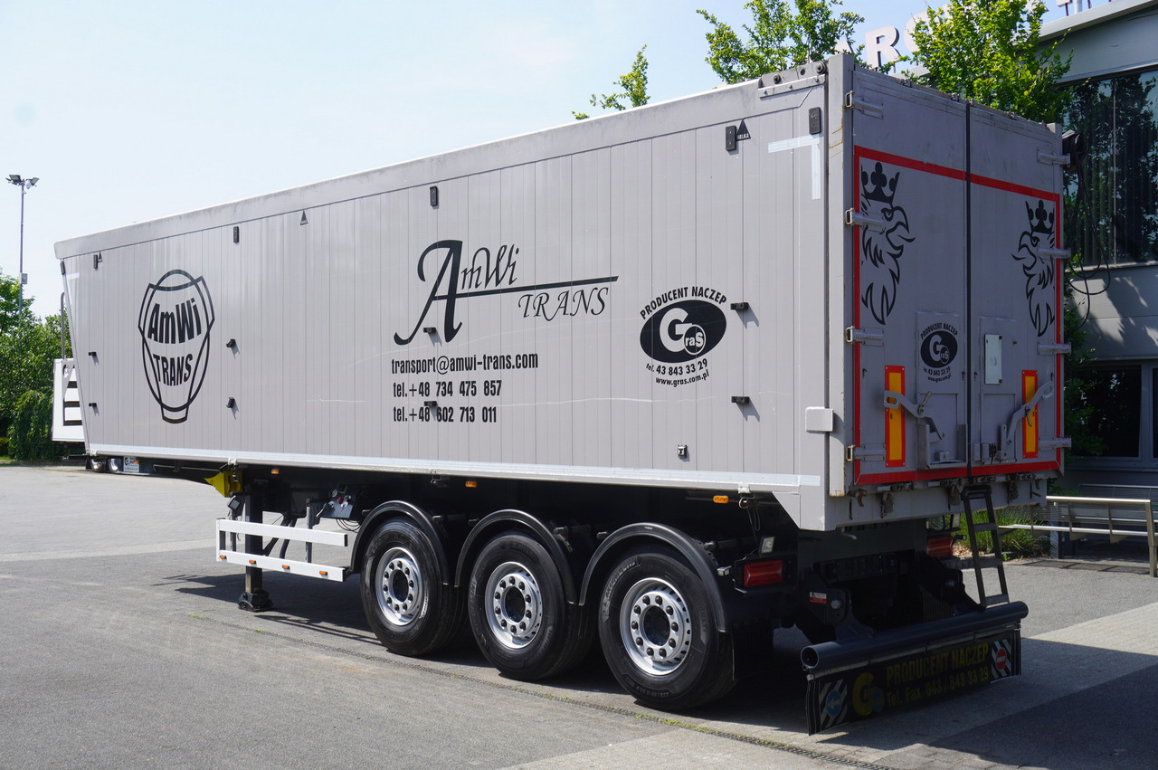 GRAS GS tipper / 52 m3 semi-trailer! / 2023 / 3 units - Savivartis puspriekabė: foto 3 GRAS GS tipper / 52 m3 semi-trailer! / 2023 / 3 units - Savivartis puspriekabė: foto 3