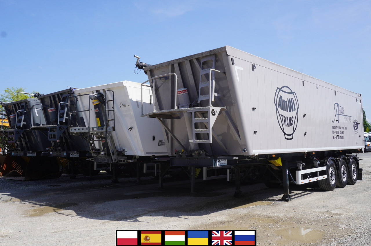 GRAS GS tipper / 52 m3 semi-trailer! / 2023 / 3 units - Savivartis puspriekabė: foto 1 GRAS GS tipper / 52 m3 semi-trailer! / 2023 / 3 units - Savivartis puspriekabė: foto 1