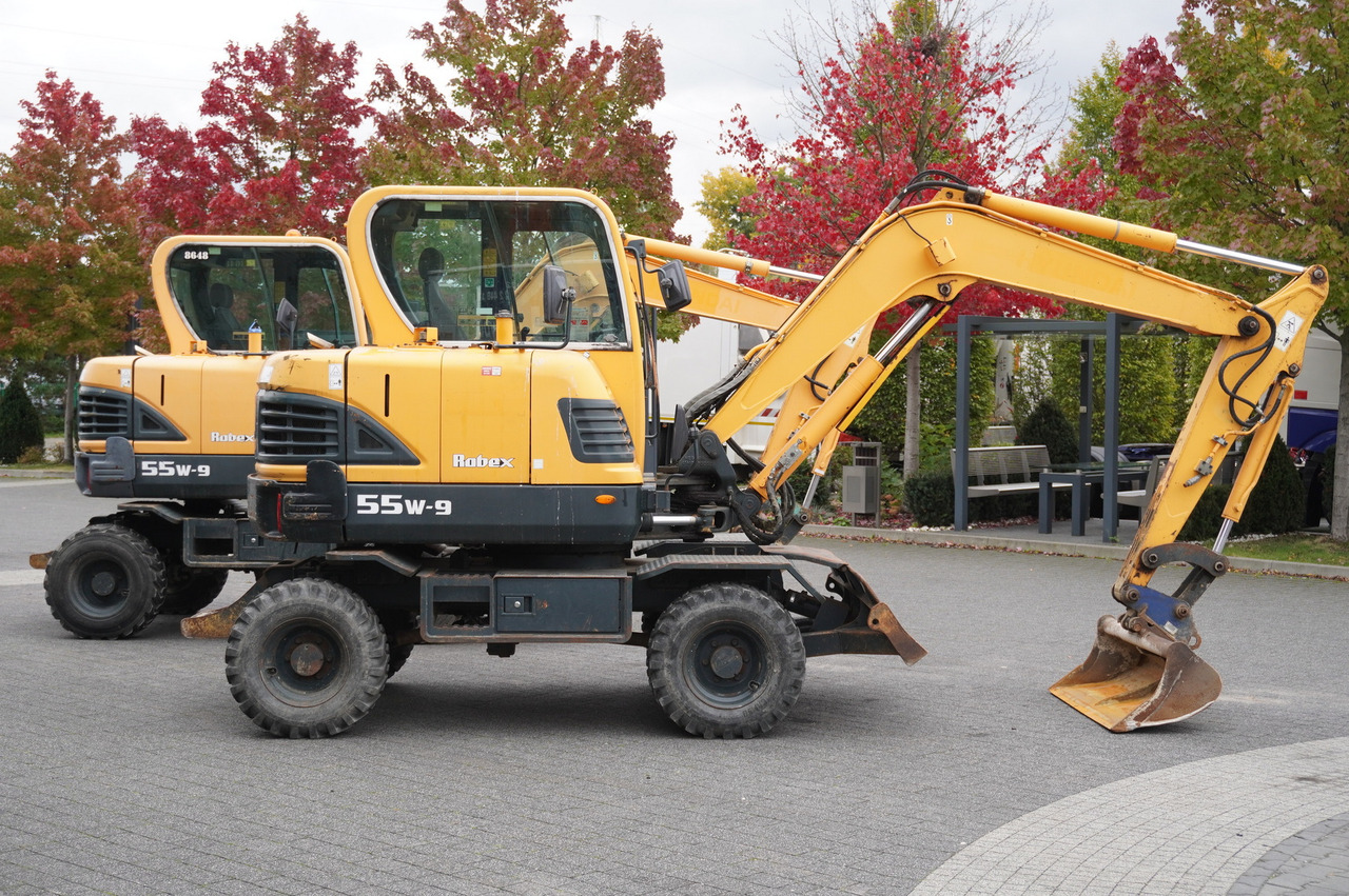 Hyundai Robex 55W-9 Wheeled Excavator 5.5t / 2 units - Ratinis ekskavatorius: foto 3 Hyundai Robex 55W-9 Wheeled Excavator 5.5t / 2 units - Ratinis ekskavatorius: foto 3