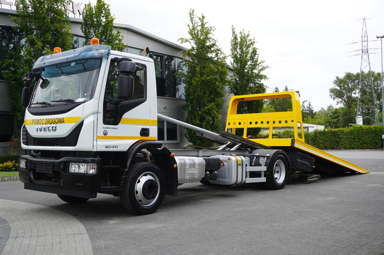 IVECO Eurocargo 160-210 / 75,000 km! / OMARS lowered tow truck platform / Fork - Autovežis sunkvežimis: foto 4 IVECO Eurocargo 160-210 / 75,000 km! / OMARS lowered tow truck platform / Fork - Autovežis sunkvežimis: foto 4