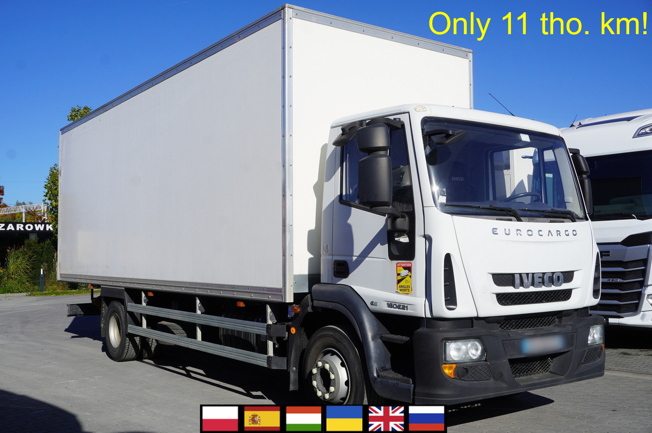 IVECO Eurocargo 160E21 / Only 11 thousand km!!! / Box 18 EPAL - Furgonas sunkvežimis: foto 1 IVECO Eurocargo 160E21 / Only 11 thousand km!!! / Box 18 EPAL - Furgonas sunkvežimis: foto 1