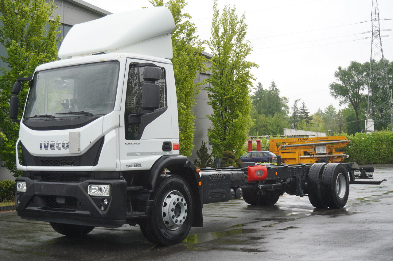 IVECO Eurocargo 190-250L / 8.45 m chassis / new tires - Važiuoklės sunkvežimis: foto 1 IVECO Eurocargo 190-250L / 8.45 m chassis / new tires - Važiuoklės sunkvežimis: foto 1