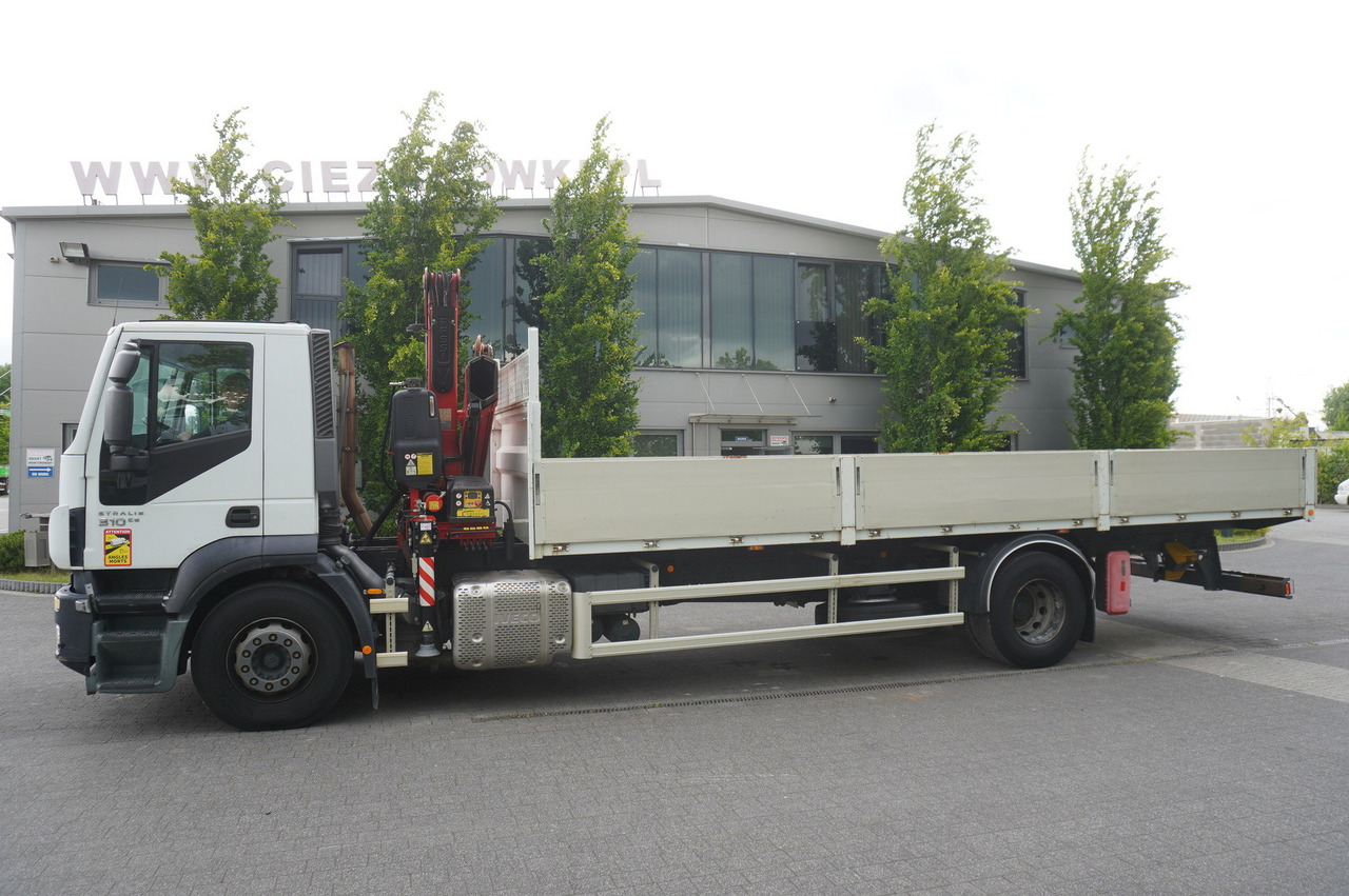 IVECO STRALIS 19.310 E6 / Flatbed 19 EPAL / FASSI F135 / 225 MTH! / 5.7 T - Sunkvežimis su kranu, Sunkvežimis su kranu: foto 5 IVECO STRALIS 19.310 E6 / Flatbed 19 EPAL / FASSI F135 / 225 MTH! / 5.7 T - Sunkvežimis su kranu, Sunkvežimis su kranu: foto 5