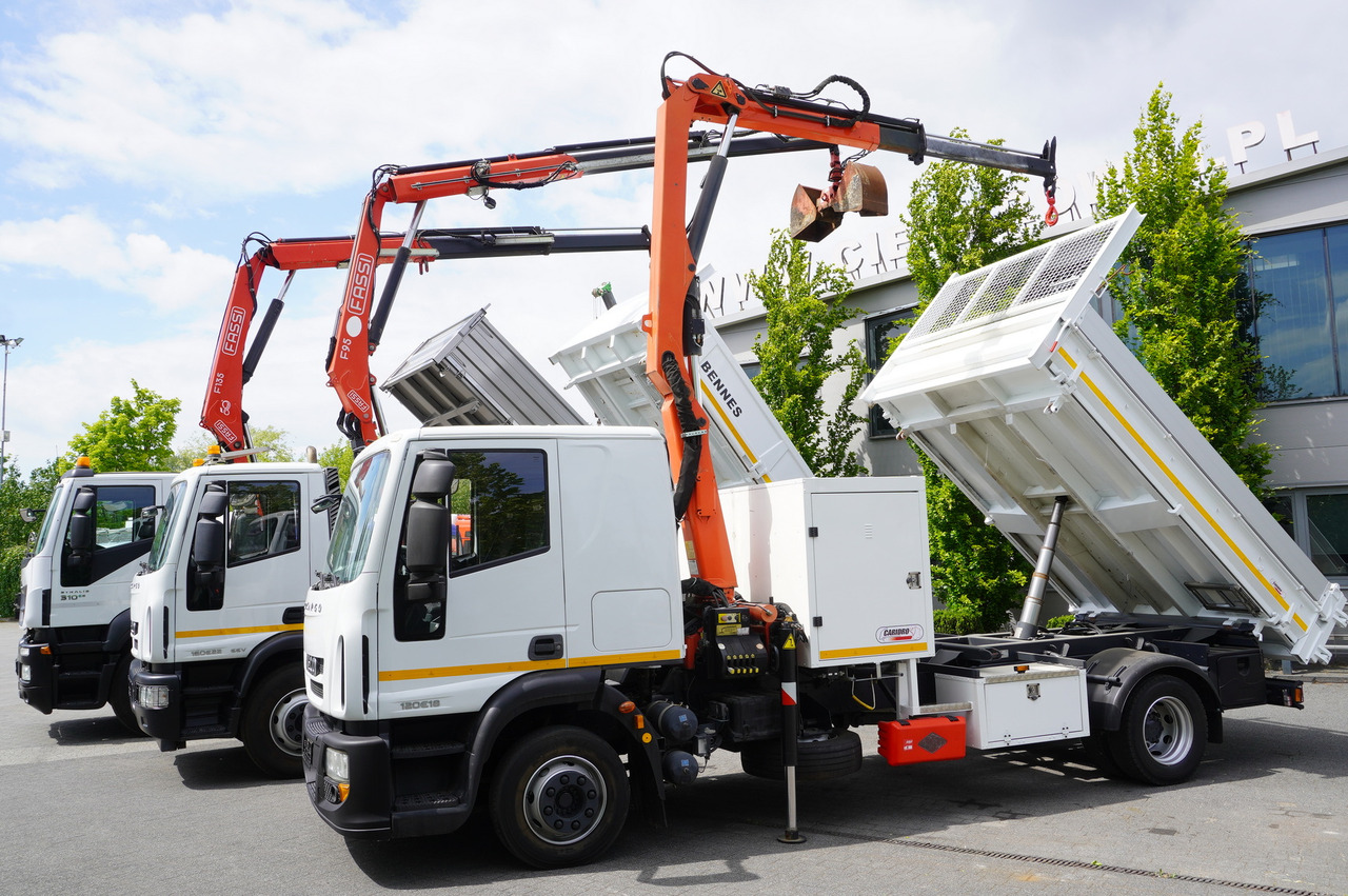 IVECO Stralis 310 E6 / NEW 3-sided tipper / Fassi F135 crane with remote control - Sunkvežimis su kranu: foto 5 IVECO Stralis 310 E6 / NEW 3-sided tipper / Fassi F135 crane with remote control - Sunkvežimis su kranu: foto 5