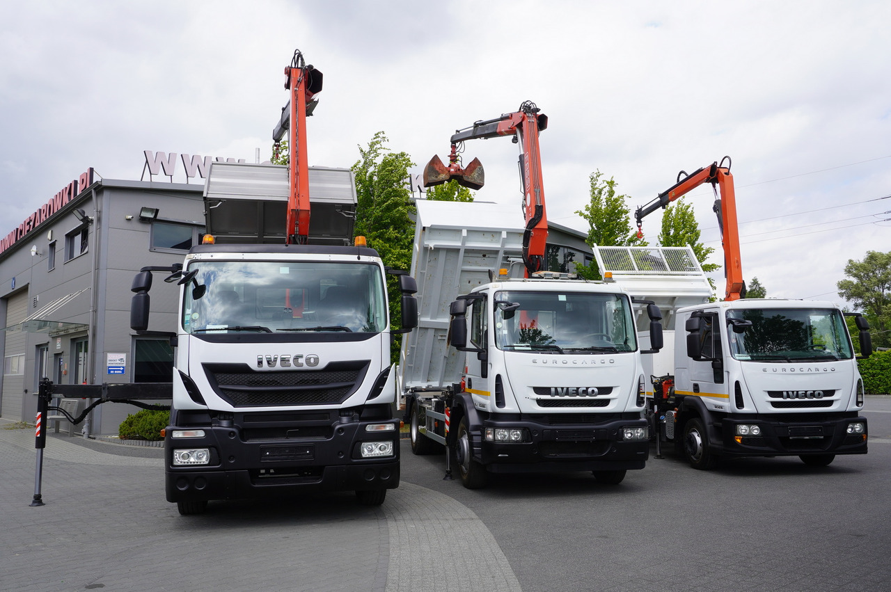 IVECO Stralis 310 E6 / NEW 3-sided tipper / Fassi F135 crane with remote control - Savivartis sunkvežimis, Sunkvežimis su kranu: foto 3 IVECO Stralis 310 E6 / NEW 3-sided tipper / Fassi F135 crane with remote control - Savivartis sunkvežimis, Sunkvežimis su kranu: foto 3