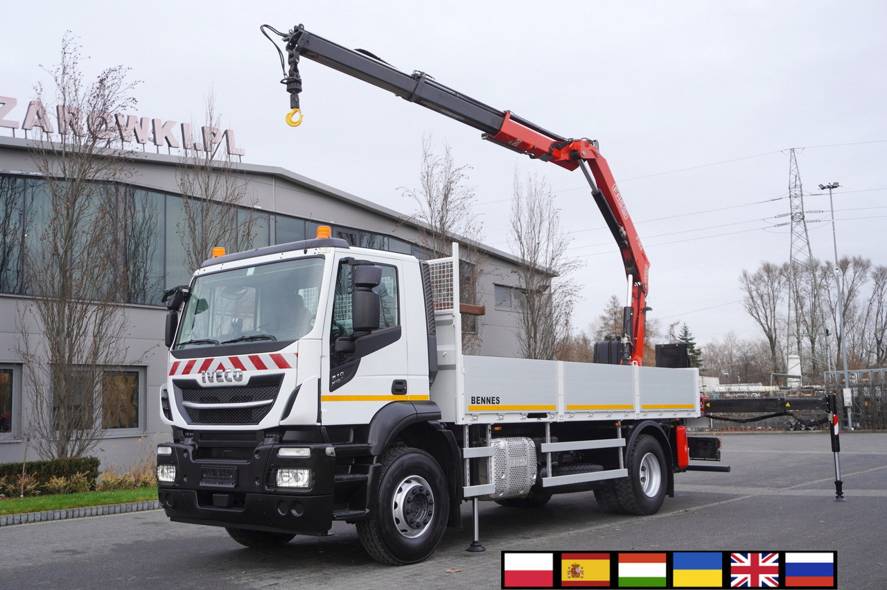 IVECO Stralis X-Way 310 4x2 E6 / Fassi F155 crane / 670 MTH / Remote control / Rotator / 130 tho. km - Sunkvežimis su kranu: foto 1 IVECO Stralis X-Way 310 4x2 E6 / Fassi F155 crane / 670 MTH / Remote control / Rotator / 130 tho. km - Sunkvežimis su kranu: foto 1