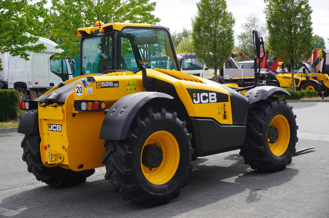 JCB 526-56 AGRI Plus / 5.6 m telescopic loader / joystick - Teleskopinis ratinis krautuvas: foto 5 JCB 526-56 AGRI Plus / 5.6 m telescopic loader / joystick - Teleskopinis ratinis krautuvas: foto 5