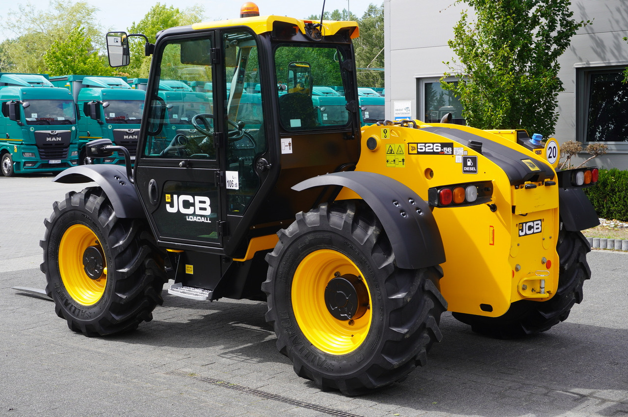JCB 526-56 AGRI Plus / 5.6 m telescopic loader / joystick - Teleskopinis ratinis krautuvas: foto 3 JCB 526-56 AGRI Plus / 5.6 m telescopic loader / joystick - Teleskopinis ratinis krautuvas: foto 3