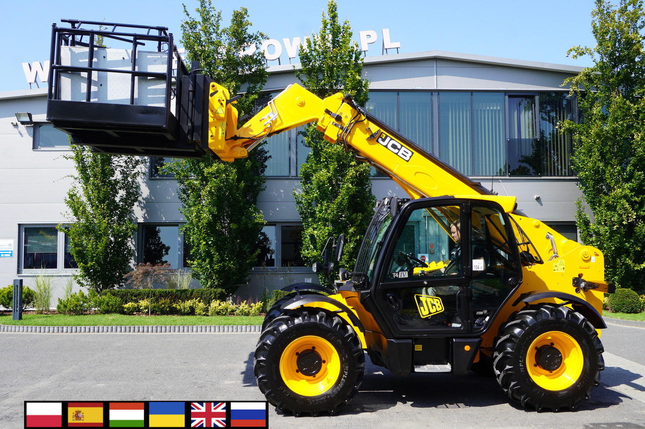 JCB 535-95 / 3.5 T / range 9.5 m / joystick - Teleskopinis ratinis krautuvas: foto 1 JCB 535-95 / 3.5 T / range 9.5 m / joystick - Teleskopinis ratinis krautuvas: foto 1