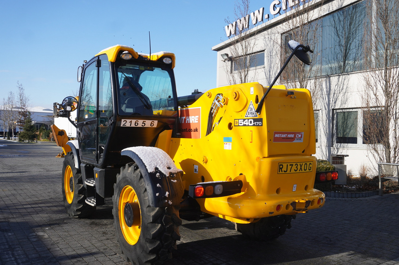 JCB 540-170 Telescopic Loader / 17m / joystick - Teleskopinis ratinis krautuvas: foto 5 JCB 540-170 Telescopic Loader / 17m / joystick - Teleskopinis ratinis krautuvas: foto 5