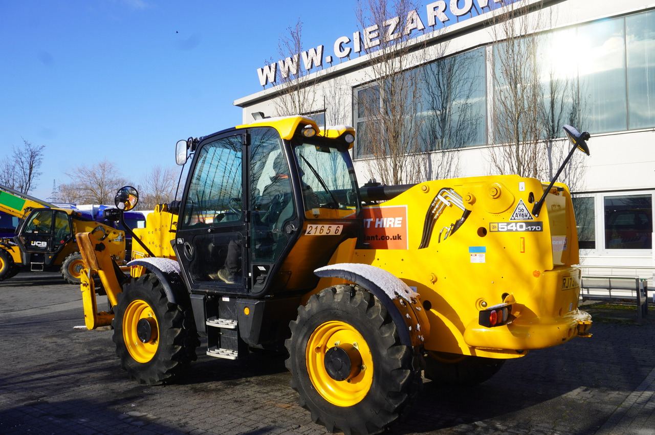 JCB 540-170 Telescopic Loader / 17m / joystick - Teleskopinis ratinis krautuvas: foto 4 JCB 540-170 Telescopic Loader / 17m / joystick - Teleskopinis ratinis krautuvas: foto 4