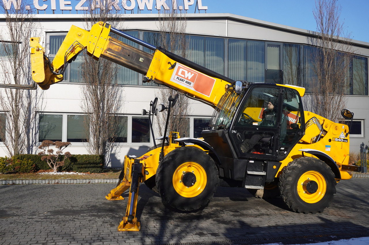 JCB 540-170 Telescopic Loader / 17m / joystick - Teleskopinis ratinis krautuvas: foto 4 JCB 540-170 Telescopic Loader / 17m / joystick - Teleskopinis ratinis krautuvas: foto 4