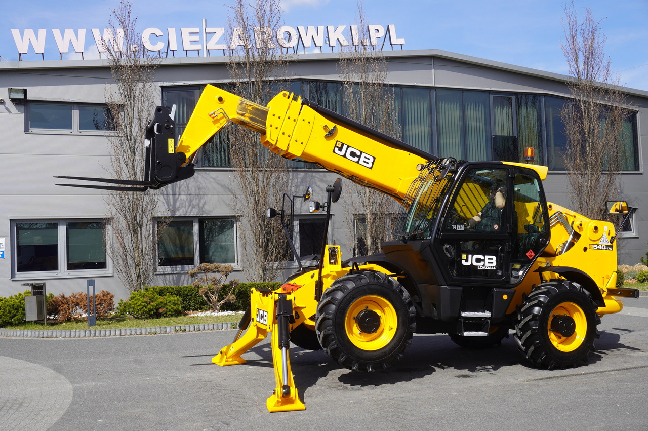 JCB 540-170 Telescopic Loader / 17m / joystick - Teleskopinis ratinis krautuvas: foto 4 JCB 540-170 Telescopic Loader / 17m / joystick - Teleskopinis ratinis krautuvas: foto 4
