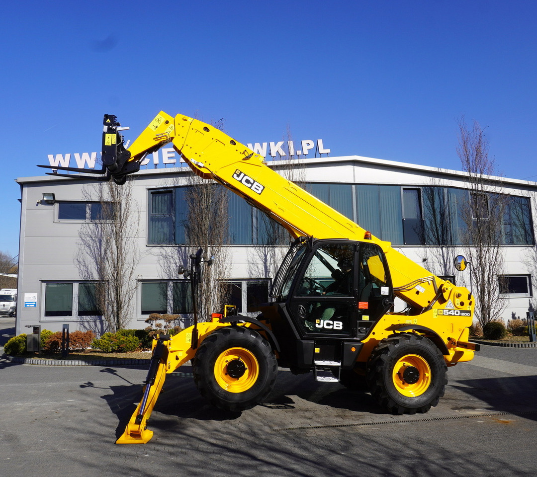 JCB 540-200 Telescopic Loader / 20m / joystick - Teleskopinis krautuvas: foto 1 JCB 540-200 Telescopic Loader / 20m / joystick - Teleskopinis krautuvas: foto 1
