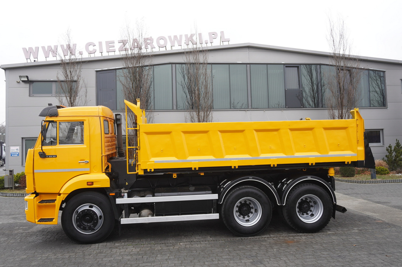 KAMAZ T2530 E5 6×4 / 3-sided tipper - Savivartis sunkvežimis, Sunkvežimis su kranu: foto 4 KAMAZ T2530 E5 6×4 / 3-sided tipper - Savivartis sunkvežimis, Sunkvežimis su kranu: foto 4