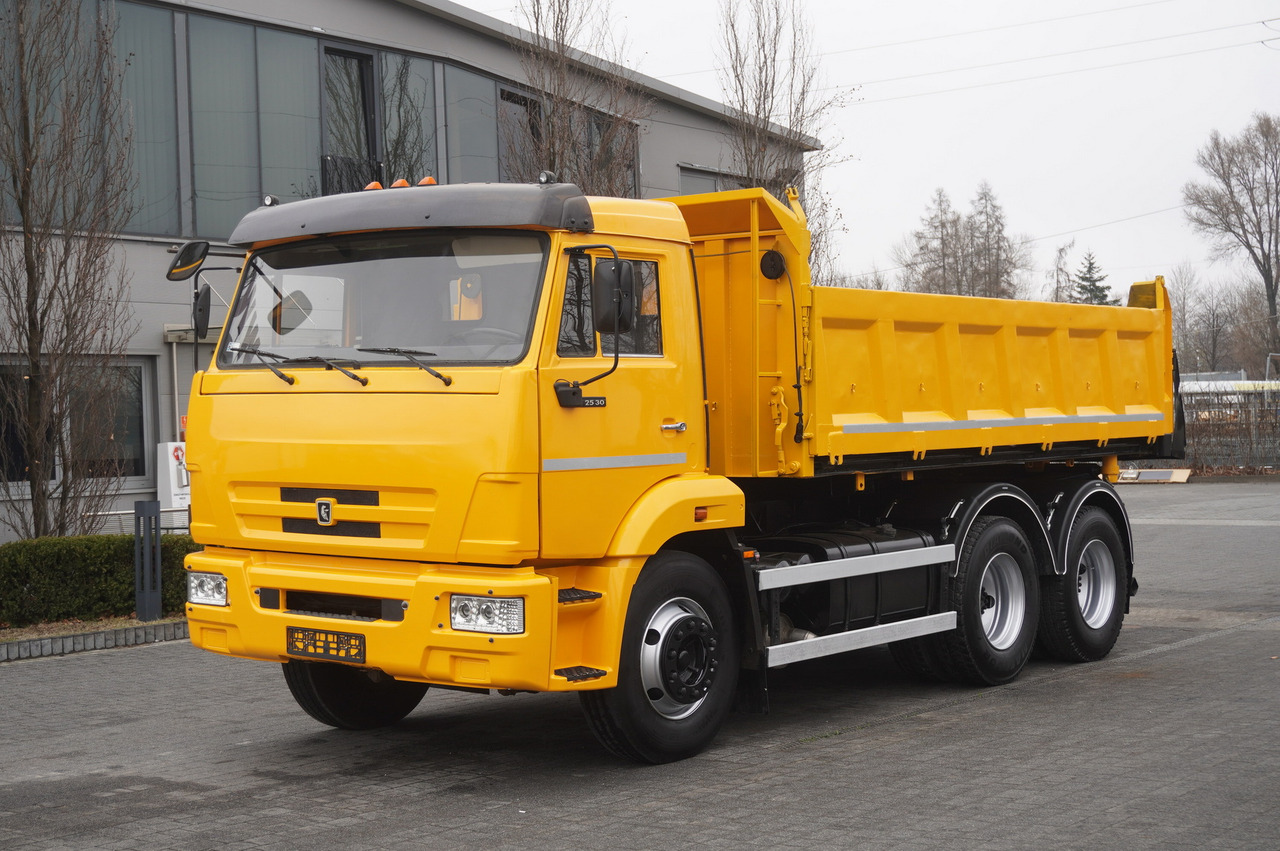 KAMAZ T2530 E5 6×4 / 3-sided tipper - Savivartis sunkvežimis, Sunkvežimis su kranu: foto 3 KAMAZ T2530 E5 6×4 / 3-sided tipper - Savivartis sunkvežimis, Sunkvežimis su kranu: foto 3