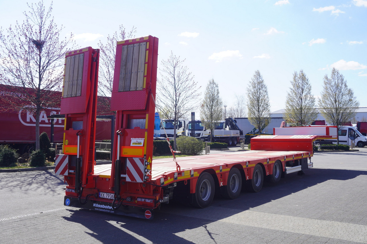 KÄSSBOHRER BRAND-NEW LB3E low-bed semi-trailer / 2025 / 4 axles - Žemo profilio platforma puspriekabė: foto 4 KÄSSBOHRER BRAND-NEW LB3E low-bed semi-trailer / 2025 / 4 axles - Žemo profilio platforma puspriekabė: foto 4