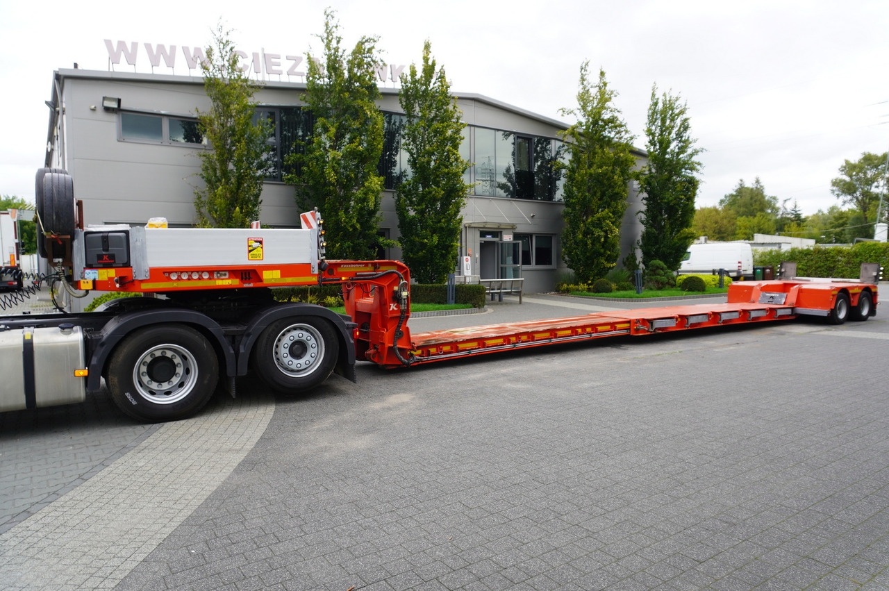 KÄSSBOHRER LB2 TIEF-BETT low loader semi-trailer / 16.5 m / Extendable semi-trailer / steered axles / 2 units - Žemo profilio platforma puspriekabė: foto 3 KÄSSBOHRER LB2 TIEF-BETT low loader semi-trailer / 16.5 m / Extendable semi-trailer / steered axles / 2 units - Žemo profilio platforma puspriekabė: foto 3